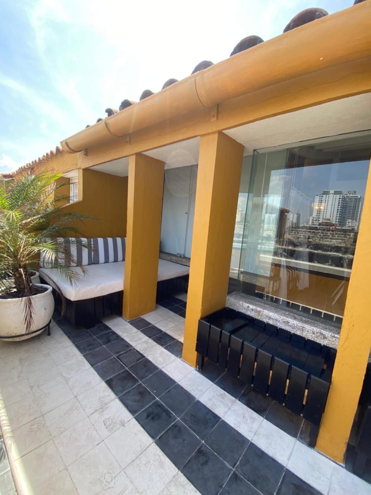 Apartamento Duplex Vista Al Mar Y Murallas Nuevo En La Ciudad Amurallada Apartment Cartagena Exterior photo